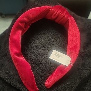 Madewell Cherry Velvet Headband